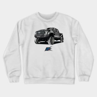 ford f250 hd truck black Crewneck Sweatshirt